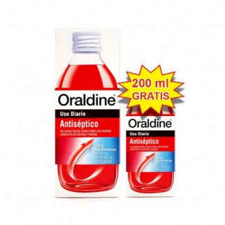 ORALDINE ANTISEPTICO 400+200ML PACK