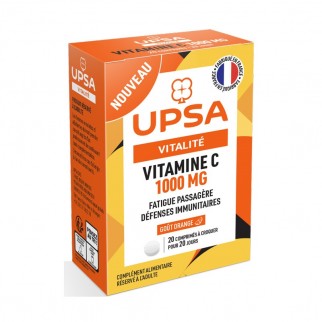 UPSA VITAMINE C 1000MG ORANGE 20 CROQ