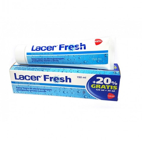 LACERFRESH GEL DENTIFRICO 125ML+25ML