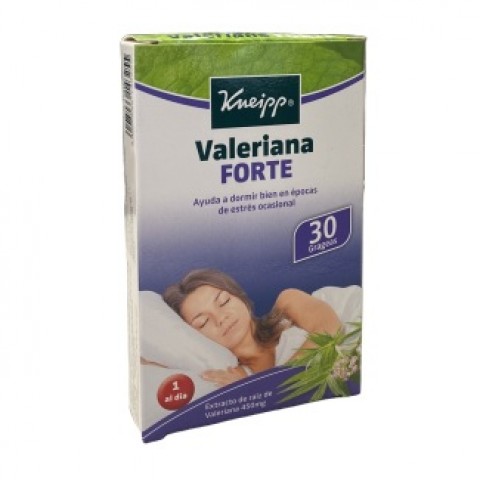 KNEIPP VALERIANA FORTE 450MG 30 GRAGEAS