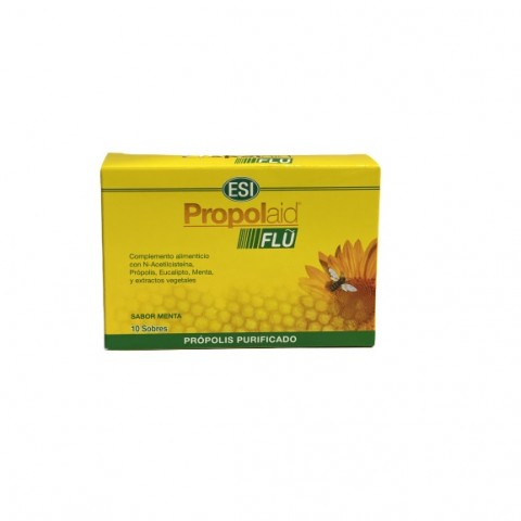 PROPOLAID FLU SABOR MENTA 295MG 10 SOBRES