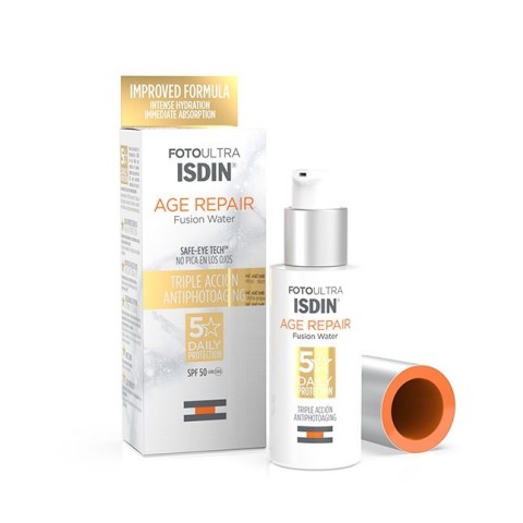 ISDIN FOTO ULTRA AGE REPAIR FUSION WATER TRIPLE ACC IP50+ 50ML