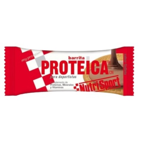 NUTRI SPORT BARRITA PROTEICA SABOR GALLETA 46G