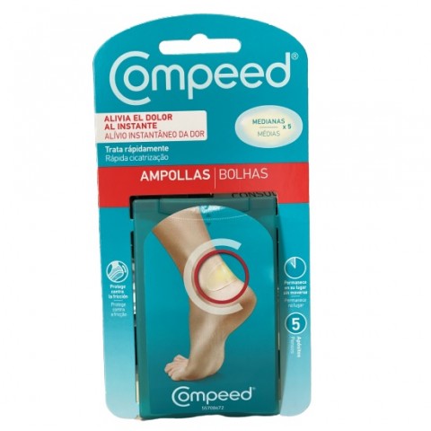 COMPEED AMPOLLAS MEDIANO 5UDS