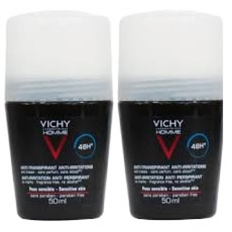 VICHY HOMME DEODORANT 48H ANTI-TRANSPIRANT P/S 50ML