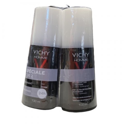 VICHY HOMME DEO VAPO ULTRA-FRAIS 2X100ML