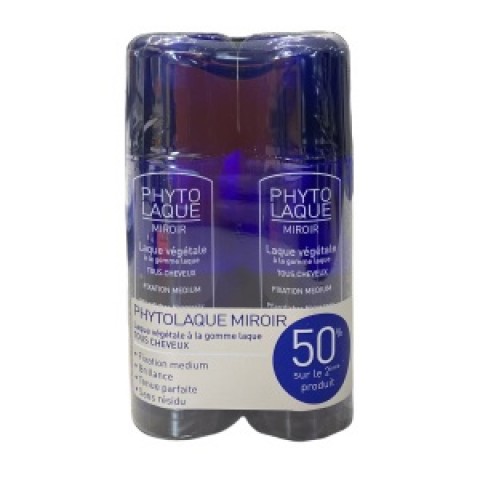 PHYTOLAQUE MIROIR SPRAY FIJACIÓN MEDIA 2X100ML