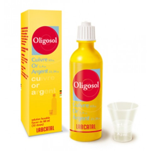 OLIGOSOL CUIVRE OR ARGENT 60ML