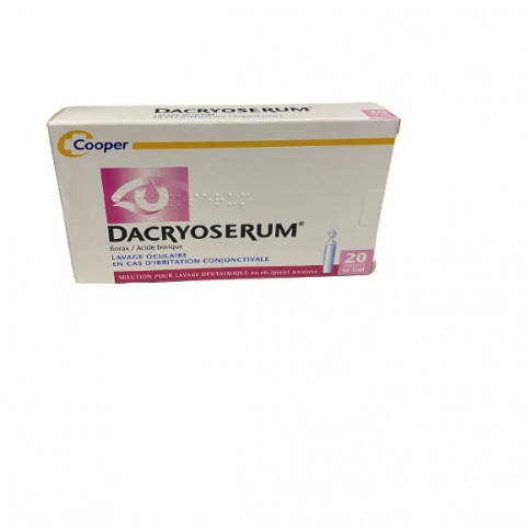 DACRYOSERUM 20 UNIDOSIS