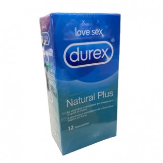 DUREX NATURAL  12 UNIDADES