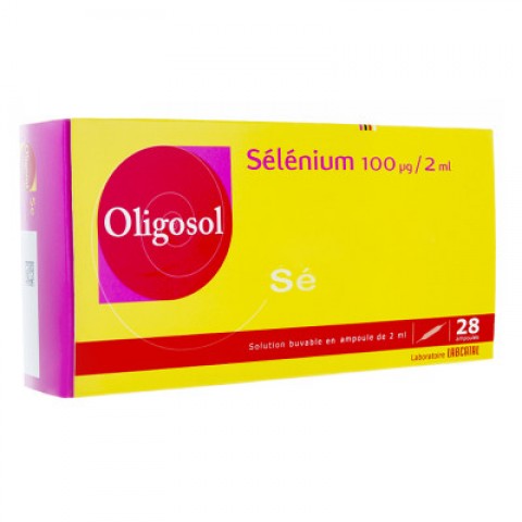 OLIGOSOL SELENIUM 28 AMPOLLAS