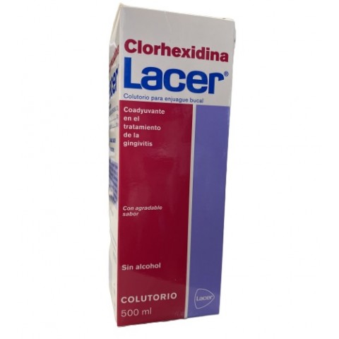 LACER CLORHEXIDINA COLUTORIO 500ML