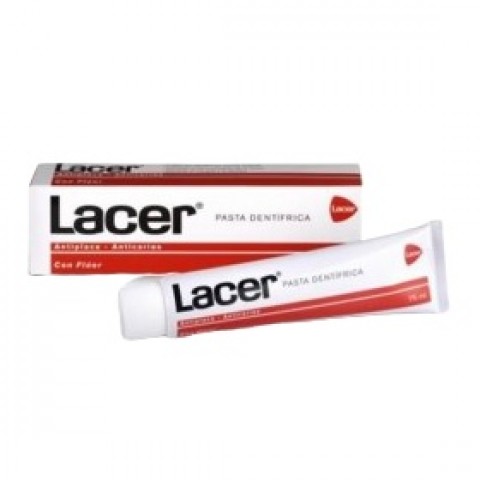 LACER PASTA DENTIFRICA ANTIPLACA ANTICARIES CON FLUOR 75ML