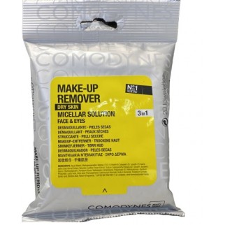 COMODYNES MAKE-UP REMOV MICELL SOLUC DRY SKIN F&E 20T