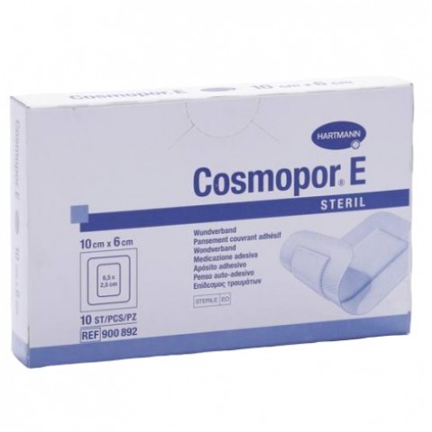 HARTMANN COSMOPOR E STERIL APOSITO 10X6CM 10UNI