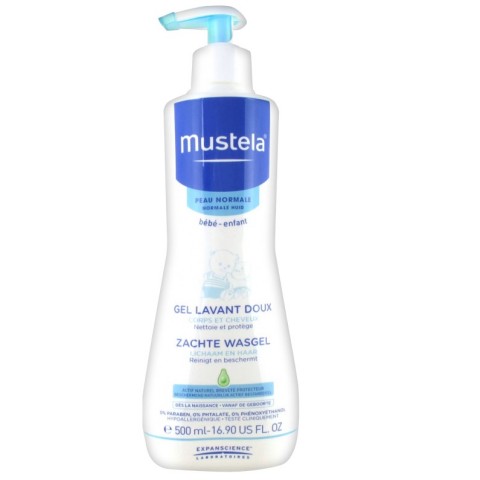 MUSTELA BB GEL LAVANT DOUX PEAU NORMALE 500ML