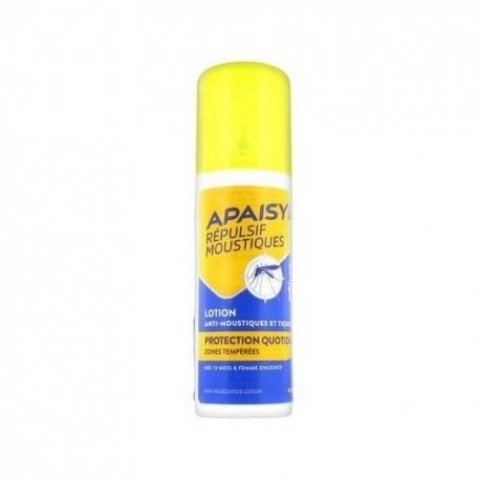 APAISYL LOTION REPULSIF MOUSTIQUES 8H/12H PROT QUOT 90ML