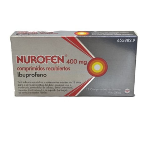 NUROFEN 400MG COMP RECU 12