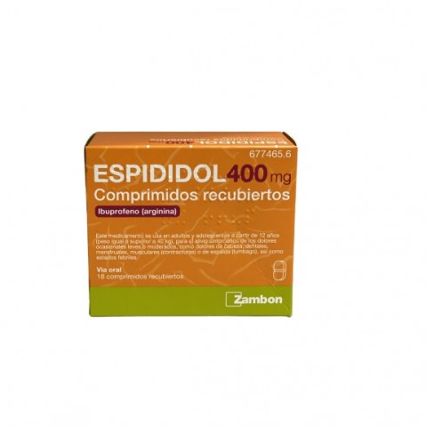 ESPIDIDOL 400MG 18CP MENTA