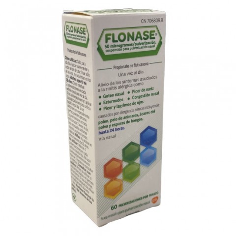 FLONASE SPRAY NASAL 50 MICROGRAMOS 60 PULVERAZION