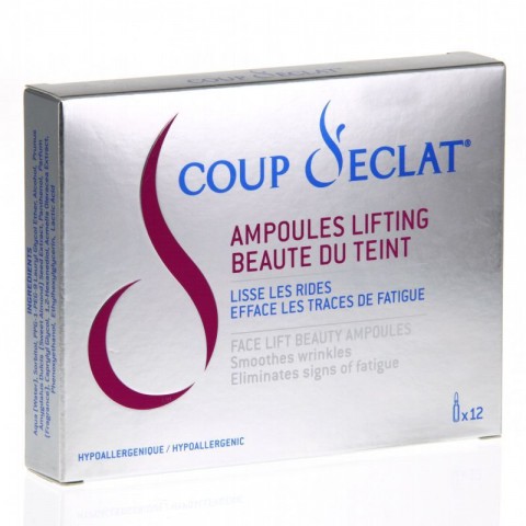 COUP D´ECLAT AMPOULES LIFTING BEAUTE DU TEINT 12 UNIDADES