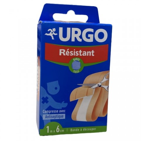 URGO BANDAS ANTISEPTICAS PARA CORTAR 1MX6CM