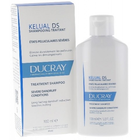 DUCRAY KELUAL DS SHAMPOOING TRAITANT ANTIPELL 100ML