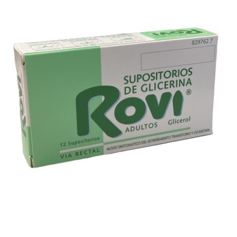 ROVI SUPOSITORIOS ADULTO 12UDS