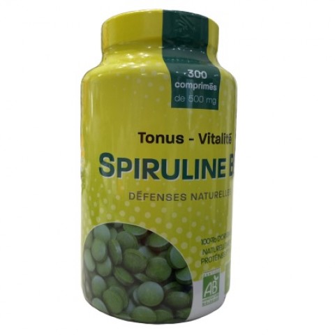 PHARMUP SPIRULINE BIO - DEFENSAS NATURALES 300 COMPRIMIDOS 500MG