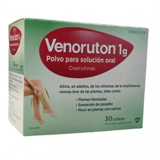 VENORUTON 1000 MG 30 SOB S/NARANJA