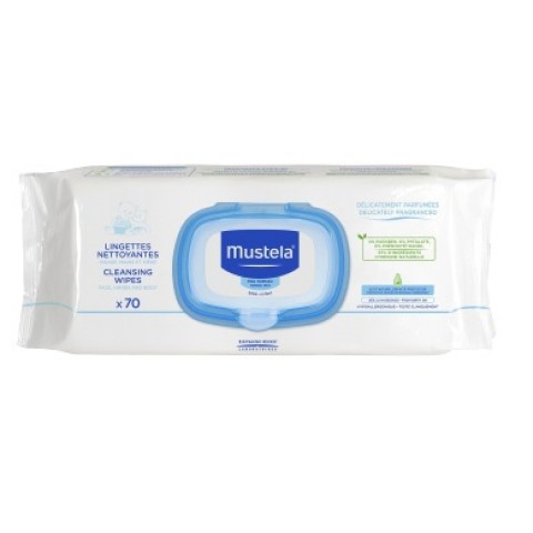 MUSTELA BB LINGETTES NETTOYANTES PEAU NORMALE 70UNI