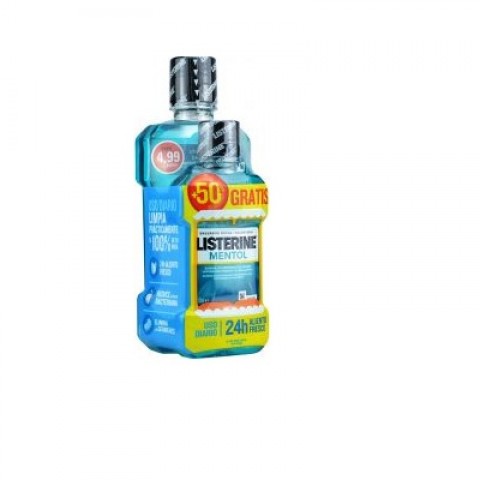 LISTERINE MENTOL 500ML