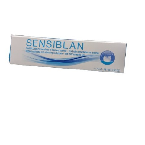 DELAROM SENSIBLAN DENTIFRICO NATURAL BLANQUEADOR 75ML