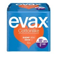 EVAX COTTONLIKE ALAS SUPER 12 UNIDADES