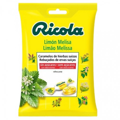 RICOLA BOLSA SABOR LIMON MELISA SIN AZUCARES 70G