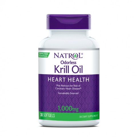 NATROL ODORLESS KRILL OIL 1000MG 30 CAPSULAS BLANDAS