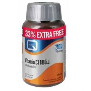 QUEST VITAMIN D 1000IU 240 TABLETAS