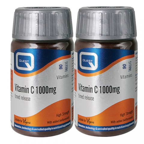 QUEST VITAMIN C 1000MG 2X90TABL