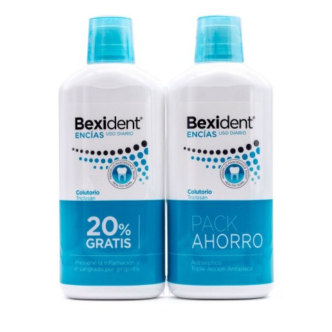 ISDIN BEXIDENT ENCIAS COLUTORIO TRICLOSAN 2X500ML