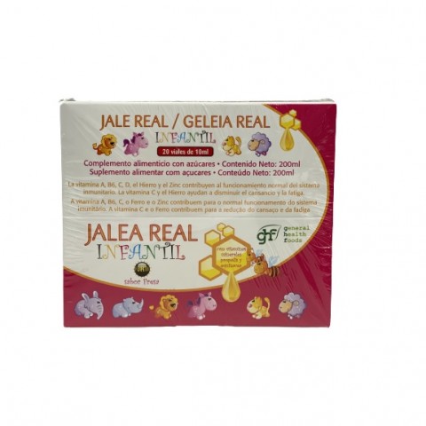 BESLAN JALEA REAL INFANTIL SABOR FRESA 20AMP