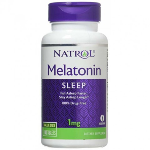 NATROL MELATONINA 1MG 180 TABLETAS