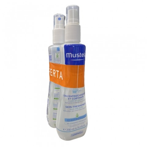 MUSTELA BB EAU RAFRAICHIS ET COIFFANTE SPRAY 2X200ML