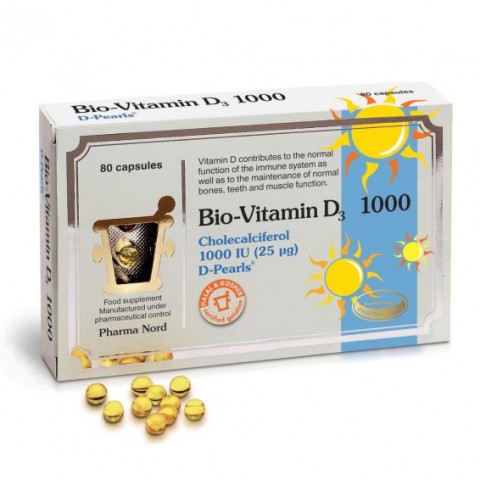 PHARMA NORD BIO-VITAMIN D3 800 IU 80CAPS