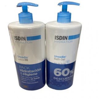 ISDIN UREADIN BATH GEL 750ML+ LOTION10 750ML