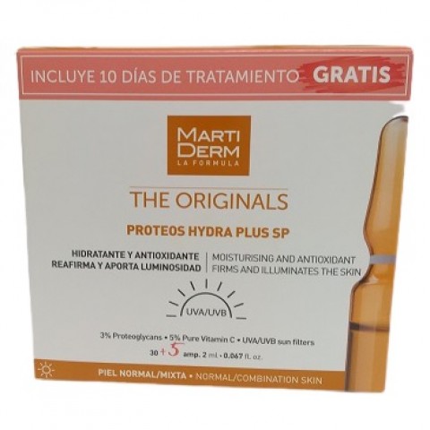 MARTIDERM PROTEOS HYDRA PLUS SP10 THE ORIGINALS 30AMP