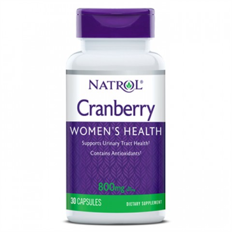 NATROL CRANBERRY WOMEN´S HEALTH V2 800MG 30 CAPSULAS