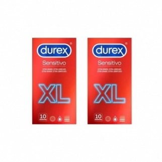 DUREX SENSITIVO XL 2X10UNI