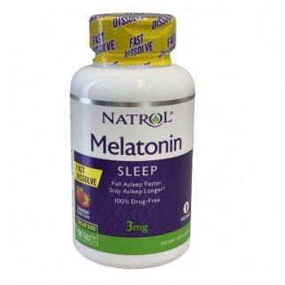 NATROL MELATONIN 3MG F/D TAB-150 FRESA