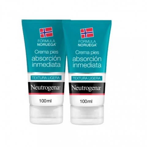 NEUTROGENA CREMA PIES ULTRA-HIDRAT RAPIDA ABSORCION 2X100ML